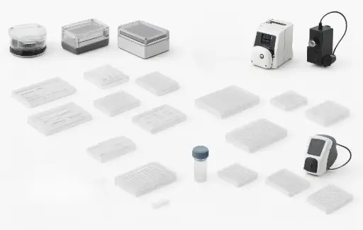 [TCC-5861] Shipping KIT FLAT (25 Petaka FLAT, 4 stands, 100 tips & 10 P